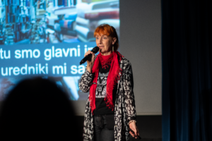 Predavateljica Maja Vreča.