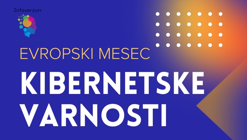 Plakat za evropski mesec kibernetske varnosti